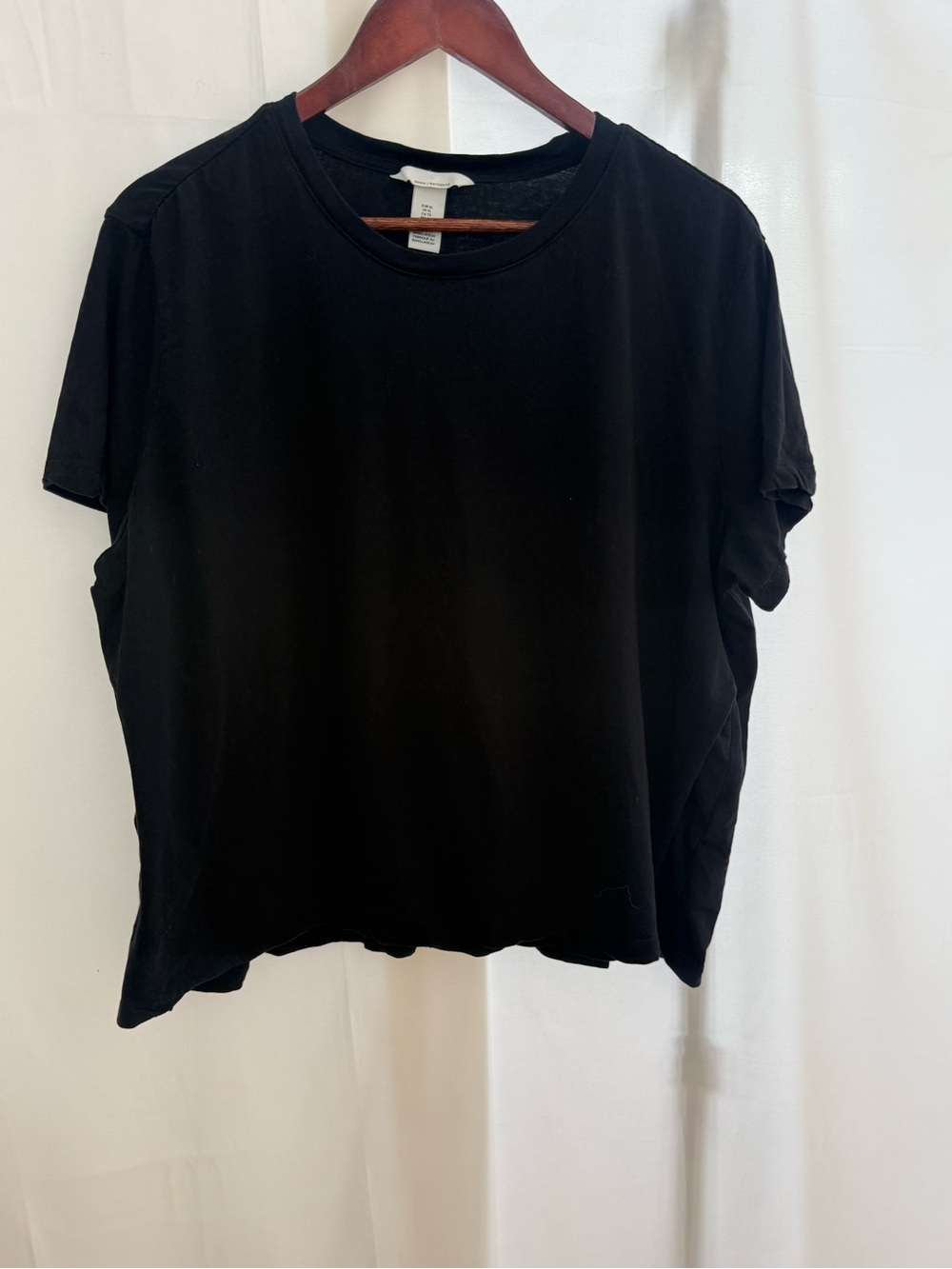 Maternity Black Short Sleeve Top